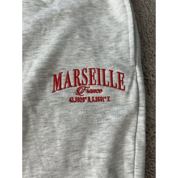 ASOS DESIGN Curve straight leg jogger with Marseille embroidered graphic 2XL - Picture 5 of 16